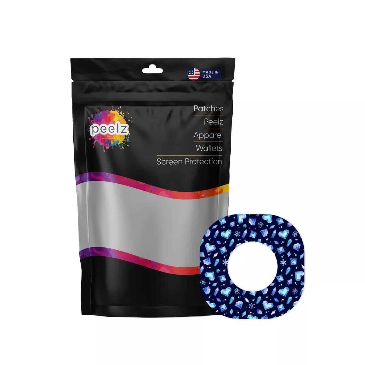 Cold Heart Dexcom G7 and Stelo Patch Tape – Pump Peelz