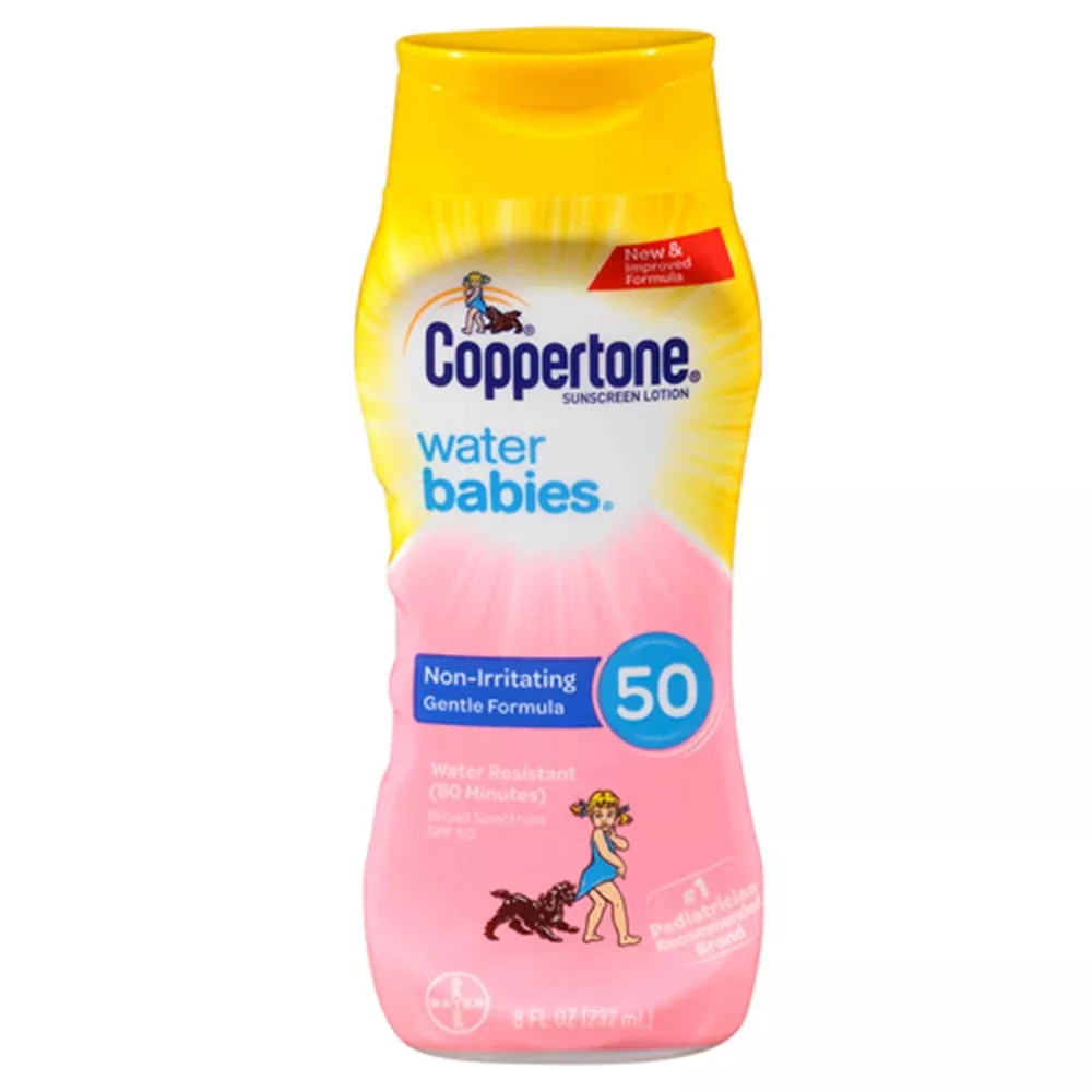 Coppertone Water Babies Sunscreen Lotion – SPF 50 – 8 Fl Oz