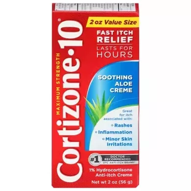 Cortizone-10 Itch Relief 1% Soothing Aloe Creme – 2 oz