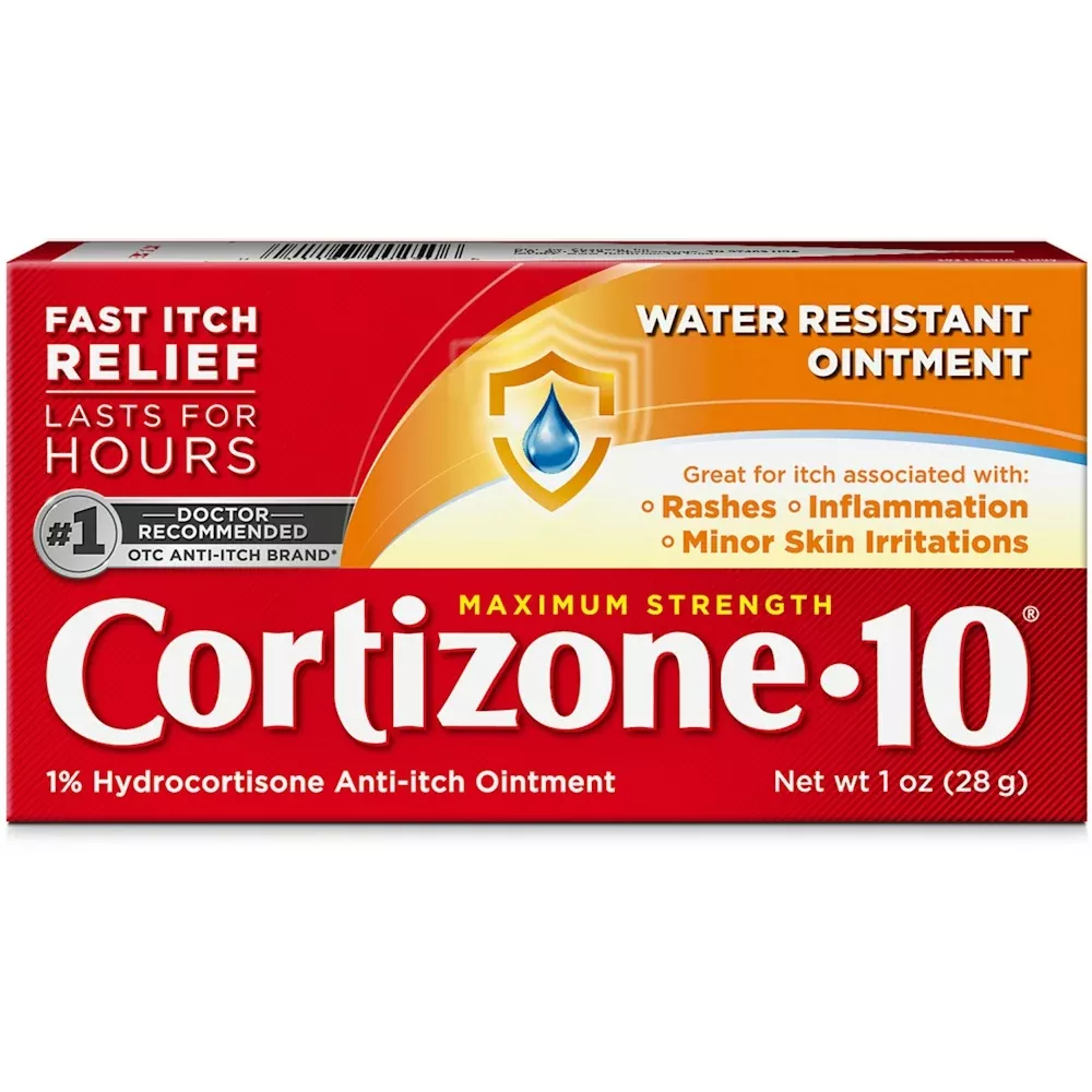 Cortizone-10 Maximum Strength Itch Relief Ointment, Water Resistant, 2 oz