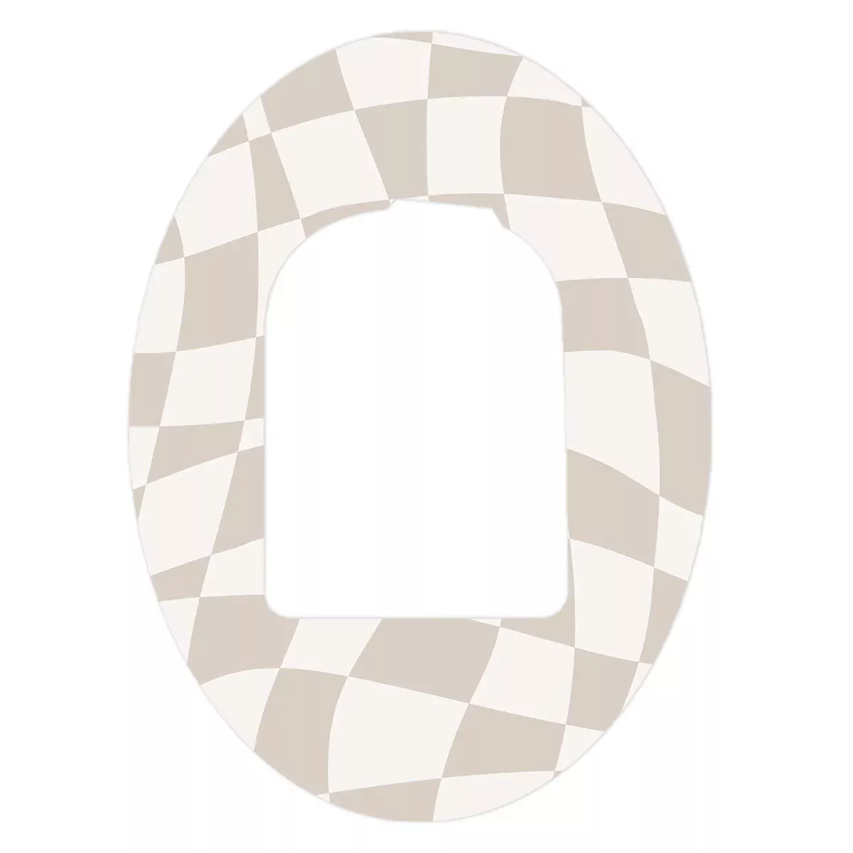 Creamy Check Pod Patch Tape - Pump Peelz