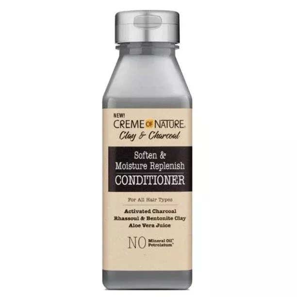 Creme of Nature – Clay & Charcoal Soften & Moisture Replenish Conditioner