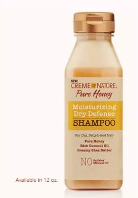 Creme of Nature – Pure Honey Moisturizing Dry Defense Shampoo