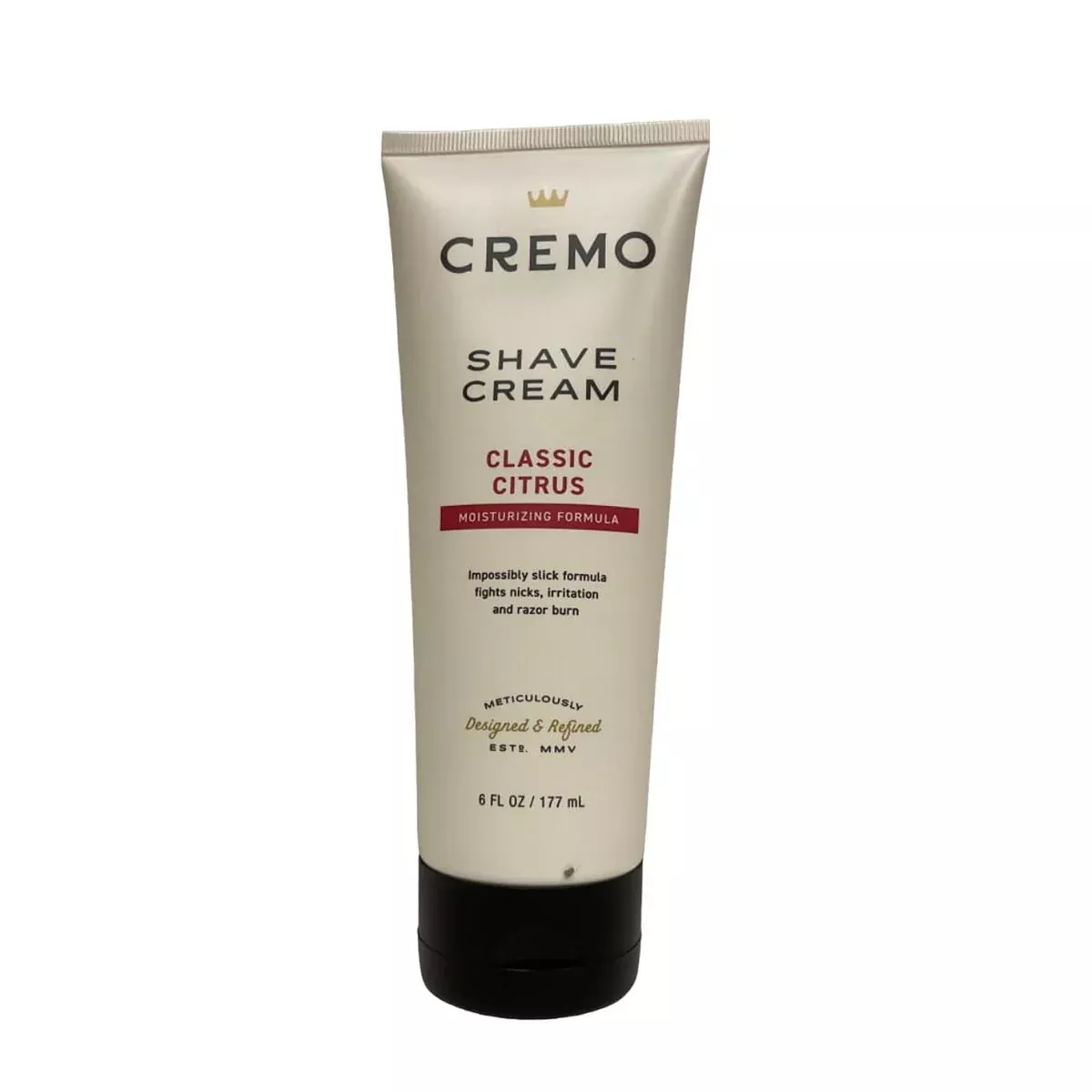 Cremo Classic Citrus Moisturizing Formula Shave Cream 6 Oz