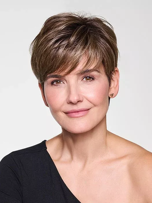 Crop Cut Topper | Synthetic Hair Topper (Mono Part)