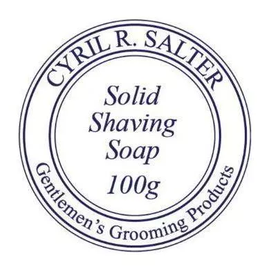 Cyril R. Salter Solid Shaving Soap Refill 100g