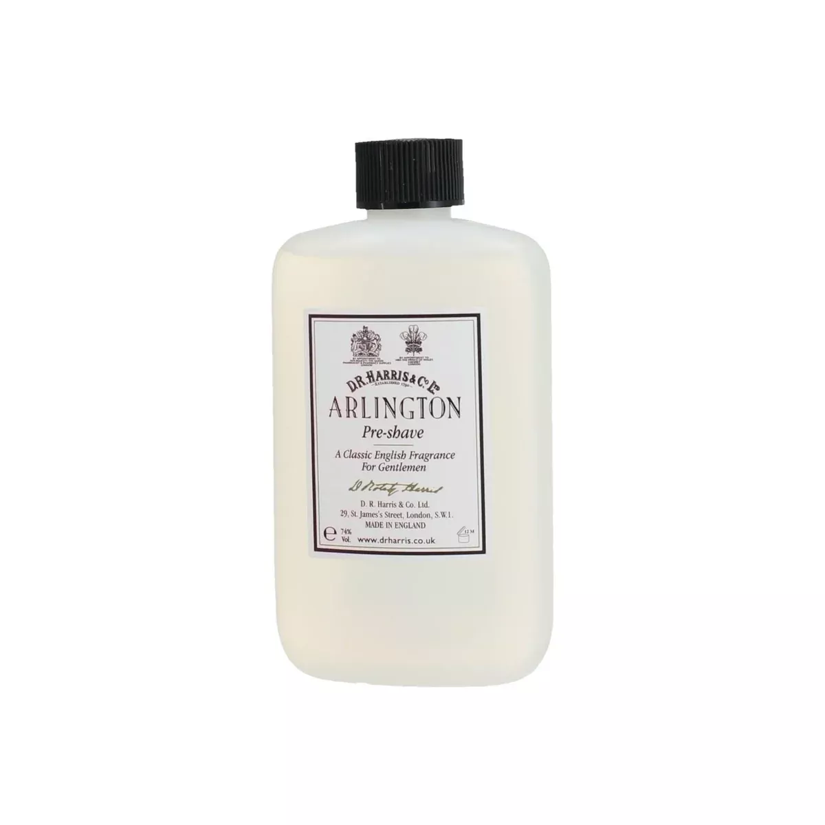 D. R. Harris & Co Arlington Pre-Shave Plastic Bottle 100ml