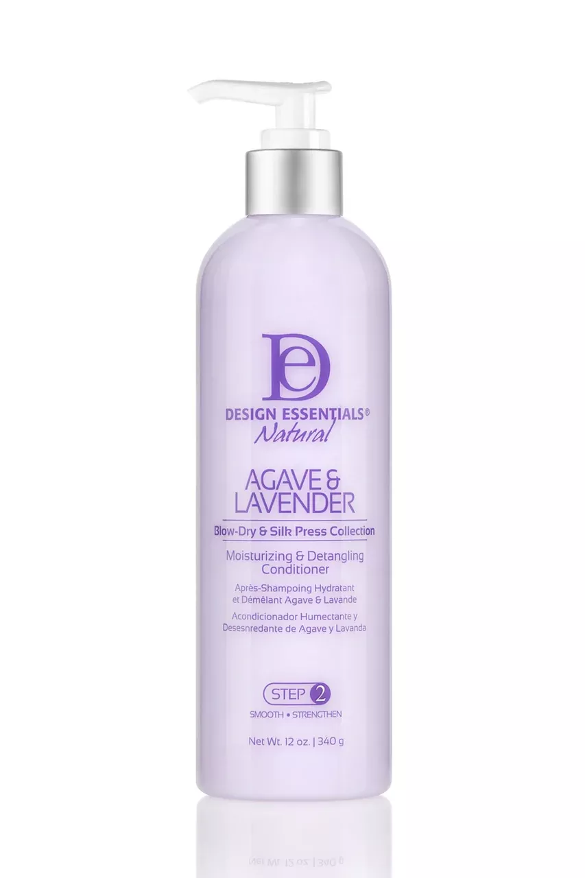DESIGN ESSENTIALS – Agave and Lavender Moisturizing and Detangling Conditioner Step 2