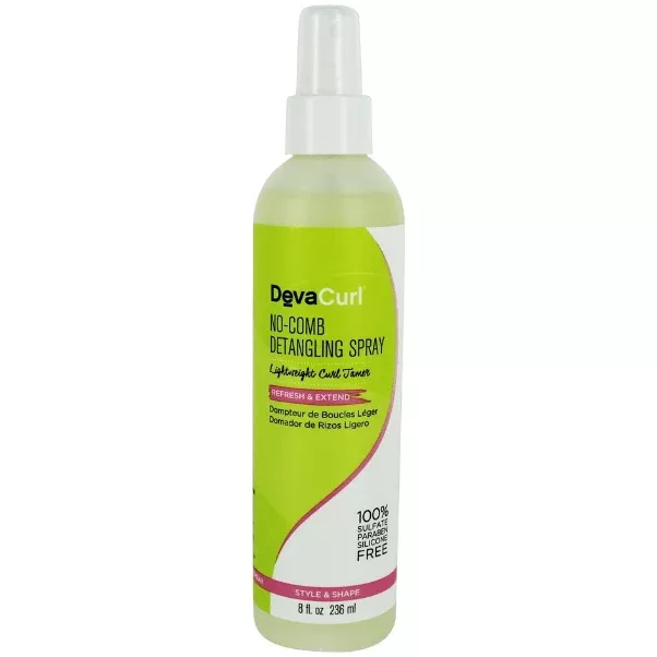 DevaCurl No-Comb Detangling Hairspray Hairspray 8 Oz