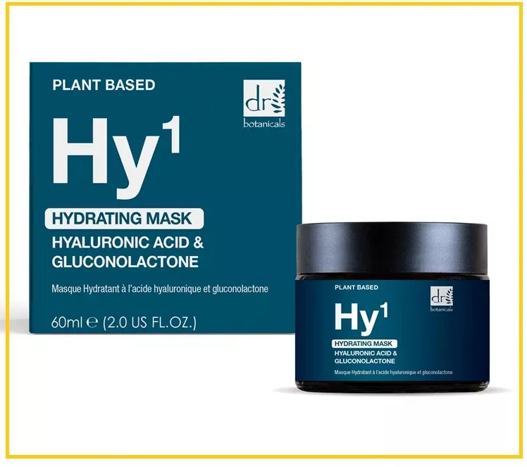 DR. BOTANICALS HYDRATING MASK 1% HYALURONIC ACID & 1% GLUCONOLACTONE 60ML