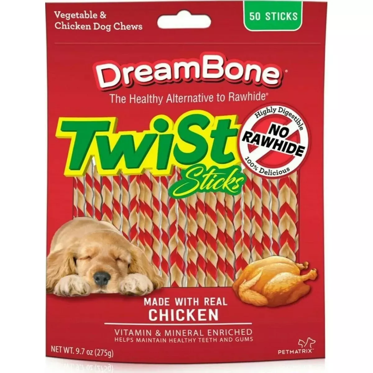 DreamBone Twist Sticks – Rawhide-Free Dog Chews