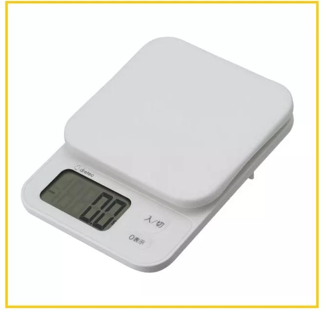 DRETEC Electronic Kitchen Scale BOULANGER DIGITAL SCALE 3KG #WHITE / #BLACK KS-829WT / KS-829BK