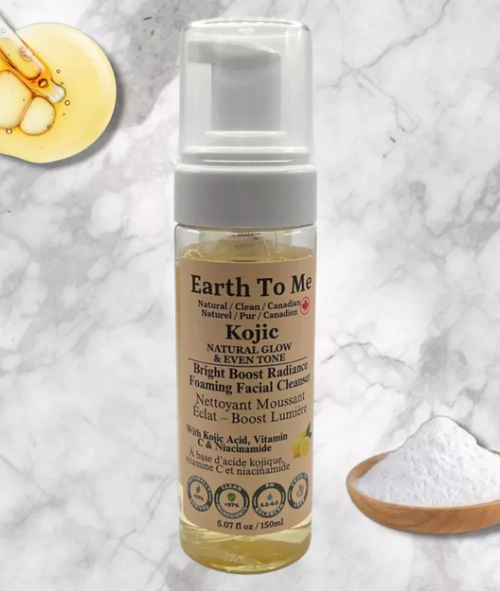 Earth To Me Bright Boost Radiance Foaming Facial Cleanser 150Ml
