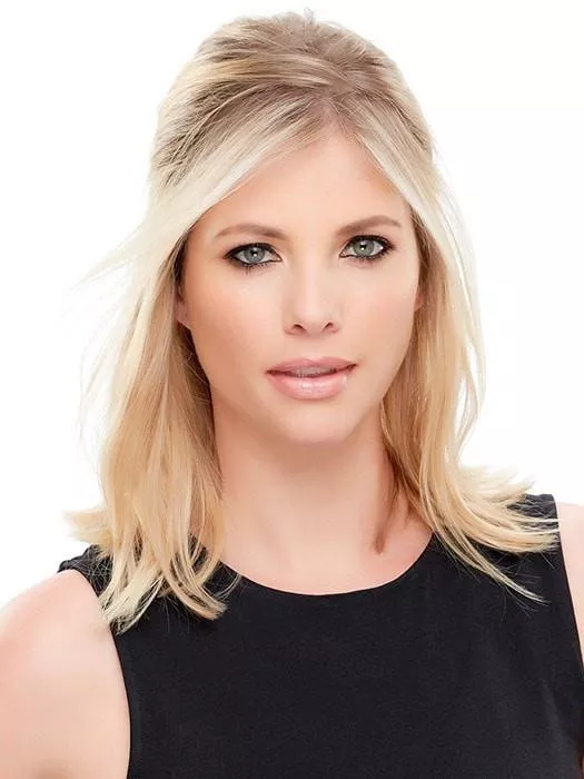 easiCrown HD 12″ | HF Synthetic Hair Topper (Hand-Tied)