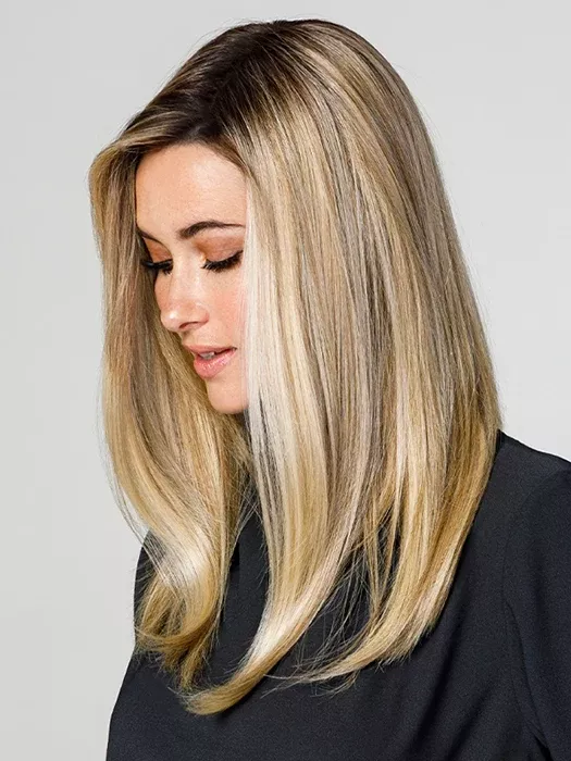 easiPart Medium HD 18″ | Synthetic Hair Topper (Mono Top)