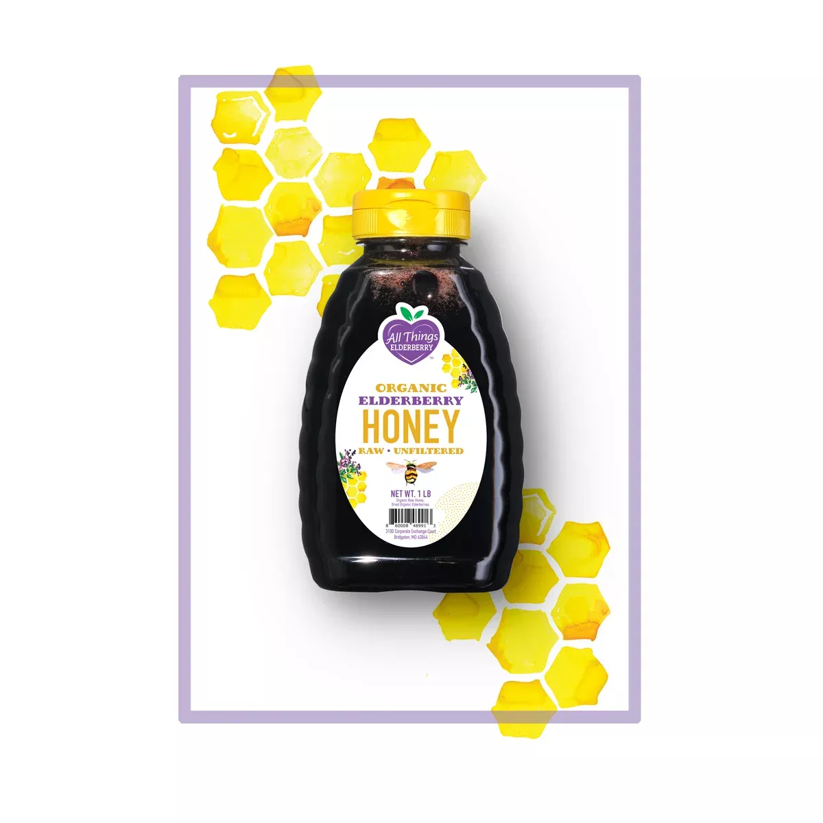 Elderberry Infused Honey