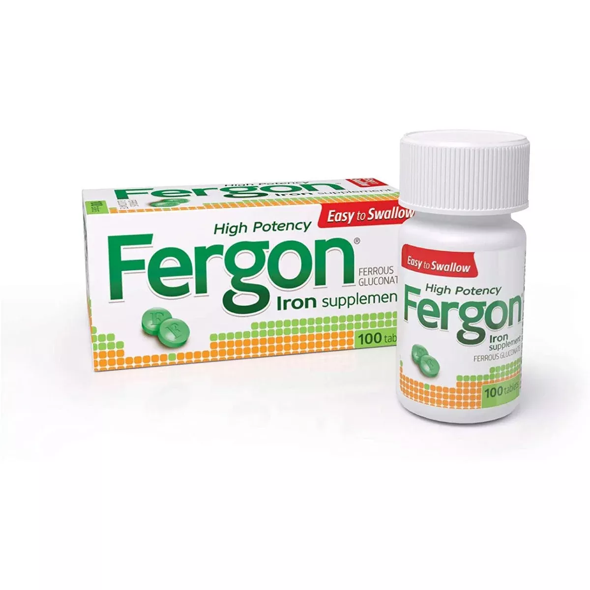Fergon 27 mg High-Potency Tablet, 100 EA