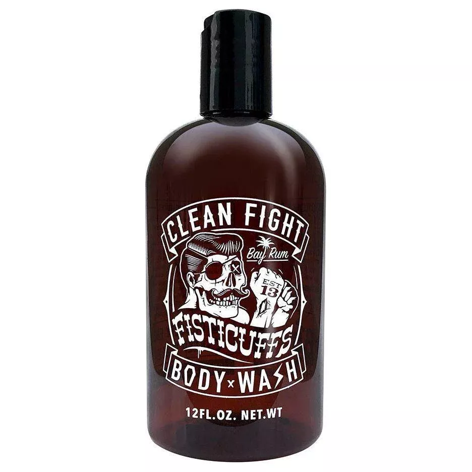 Fisticuffs Bay Rum Body Wash 12 oz. Bottle
