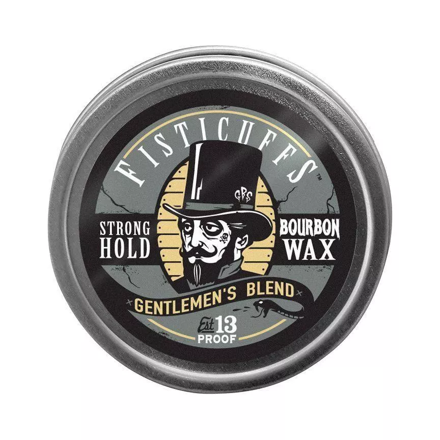 Fisticuffs™ Gentlemen’s Blend Strong Hold Mustache Wax 1 OZ. Tin