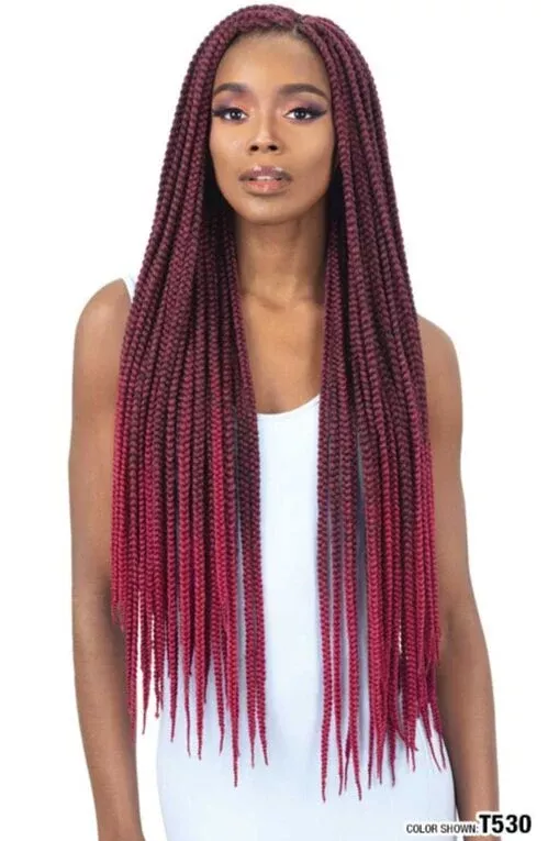 FREETRESS – 3X INDIVIDUAL BOX BRAID 28″
