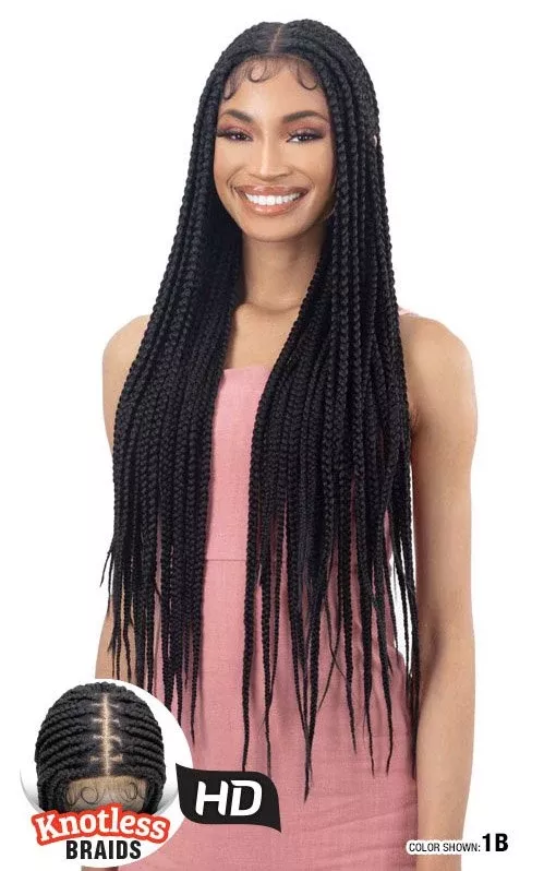FREETRESS – EQUAL LACE FRONT KNOTLESS BOX BRAID WIG