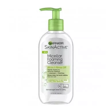 Garnier Micellar Foaming Cleanser – Oily/Combo Skin – 6.7 Fl Oz