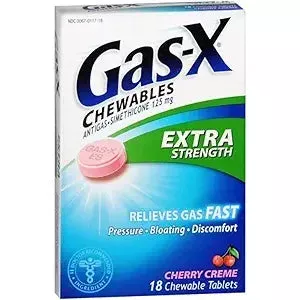 Gas-X Antigas Chewable Tablets Extra Strength Cherry 18 tabs