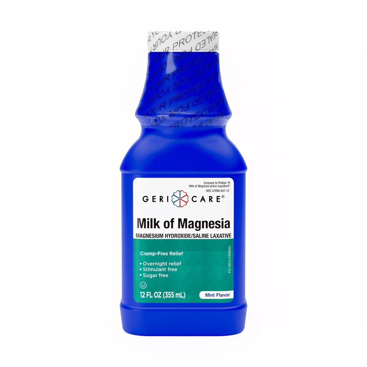 Geri-Care Original Milk Of Magnesia Saline Laxative 16 Oz