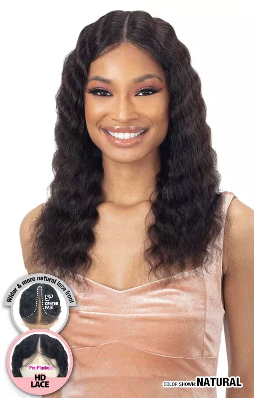 GIRLFRIEND – HD LACE FRONT 5″ C-PART WIG DEEP WAVER 20″ (100% HUMAN)