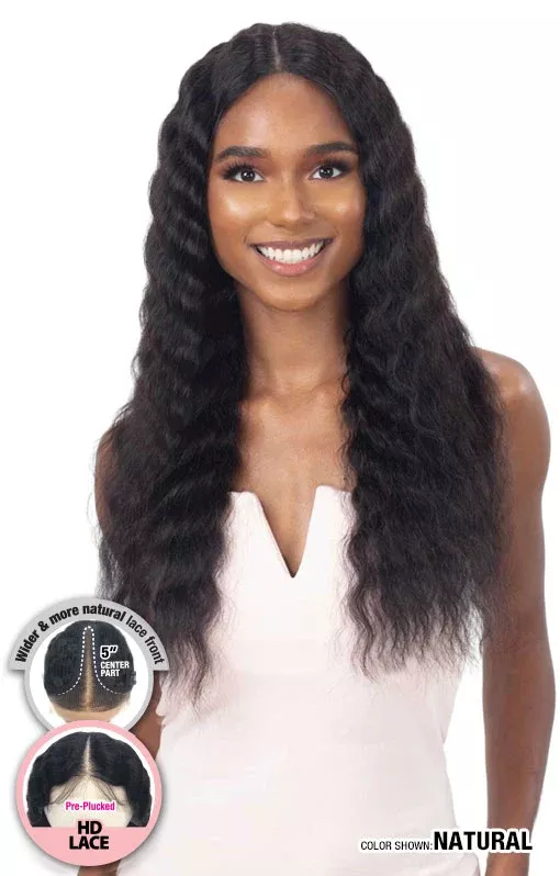 GIRLFRIEND - HD LACE FRONT 5" C-PART WIG DEEP WAVER 24"