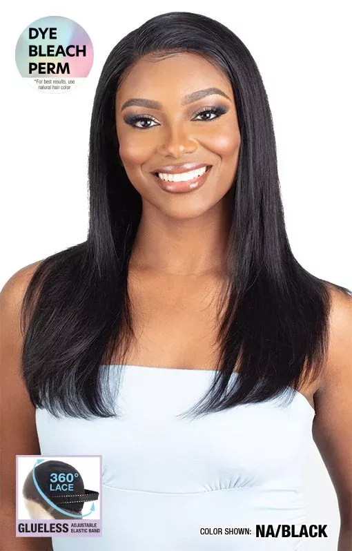 GLOSSY – 360 HD LACE FRONTAL STRAIGHT WIG 20″