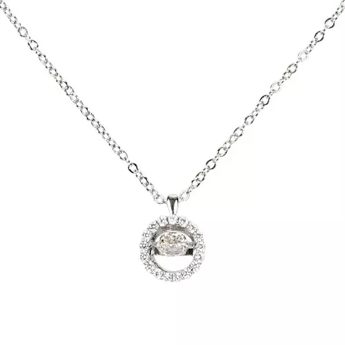 GNS – Dancing Necklace Silver (CZN203S)