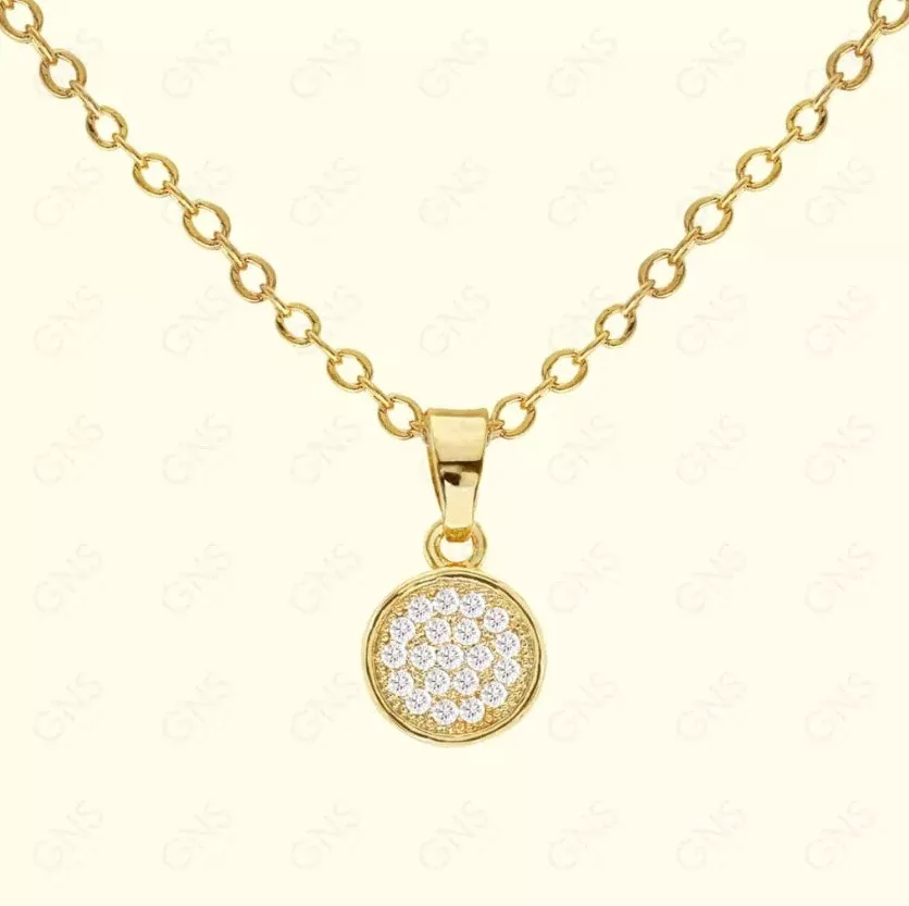 GNS – Gold Circle Necklace