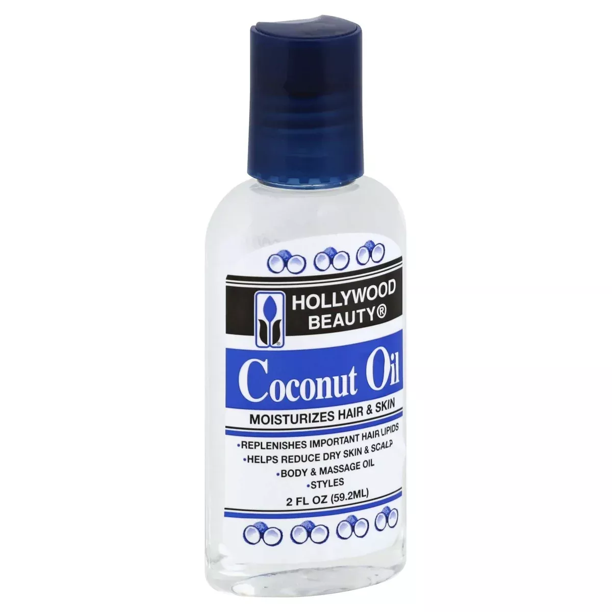 Hollywood Beauty Coconut Oil 2 Fl Oz