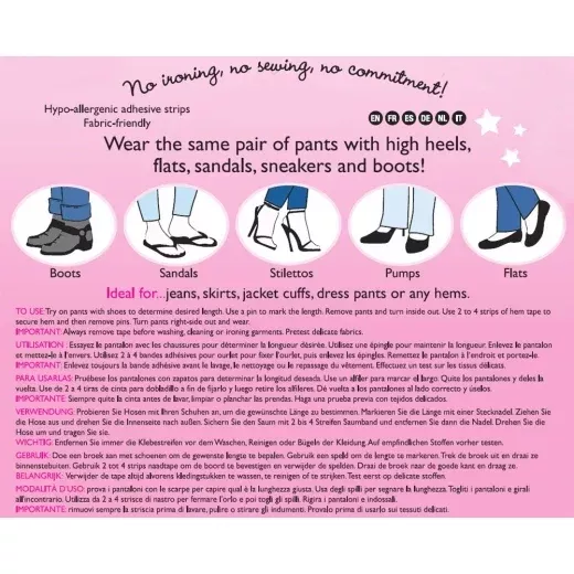 Hollywood Fashion Secrets Temporary Hem Tape Strips