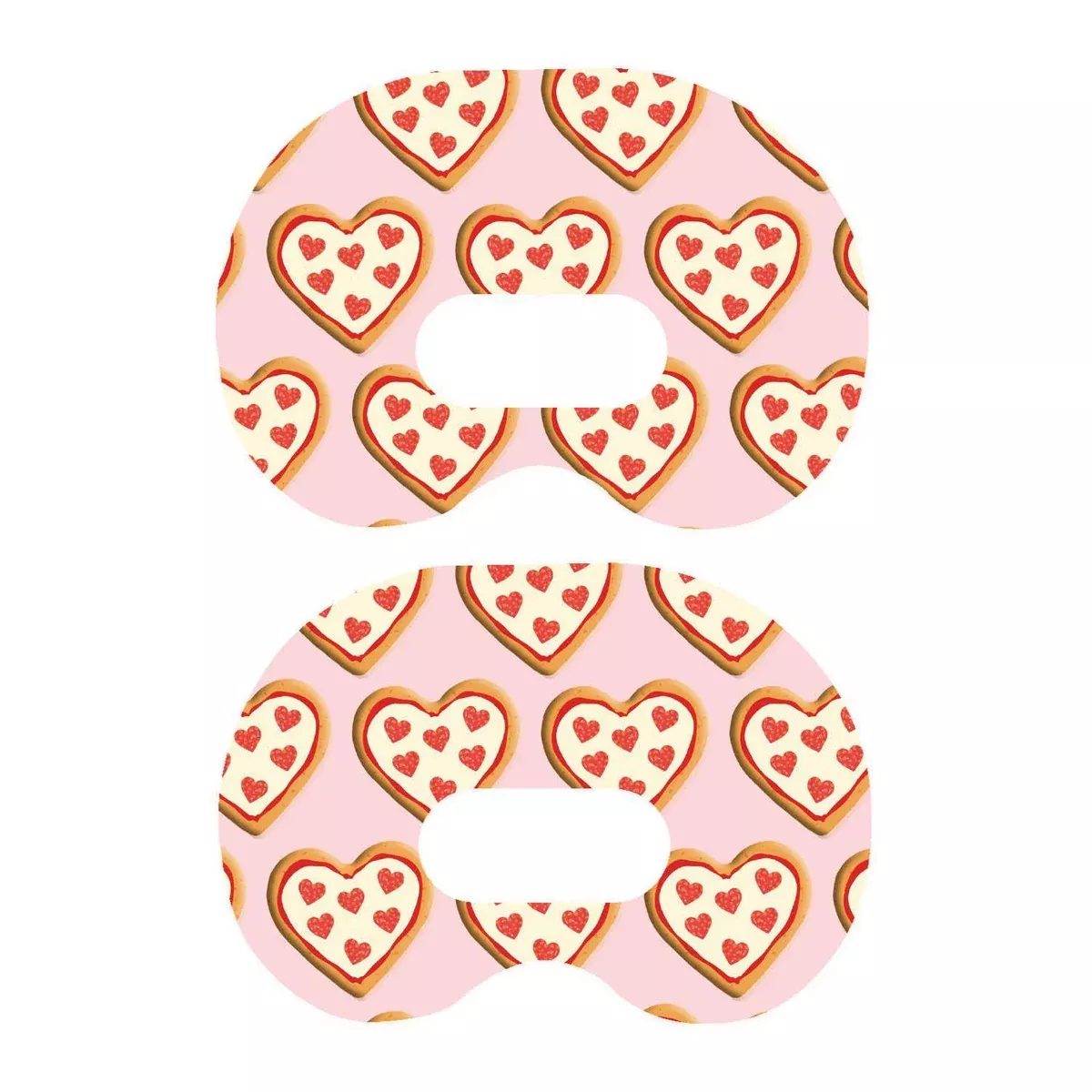 I Heart Pizza Medtronic Guardian Connect Patch Tape – Pump Peelz