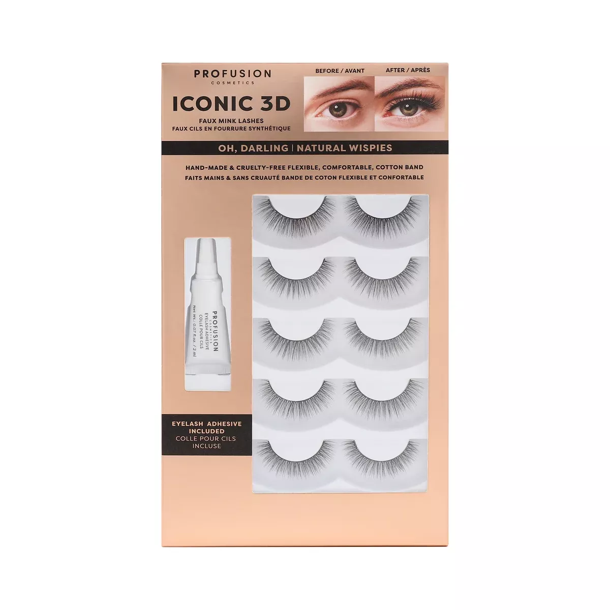 Iconic 3D Faux Mink Lashes