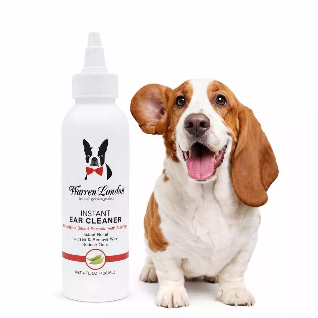 Instant Ear Cleaner For Dogs 4 oz or 12 oz – Removes Wax and Odor
