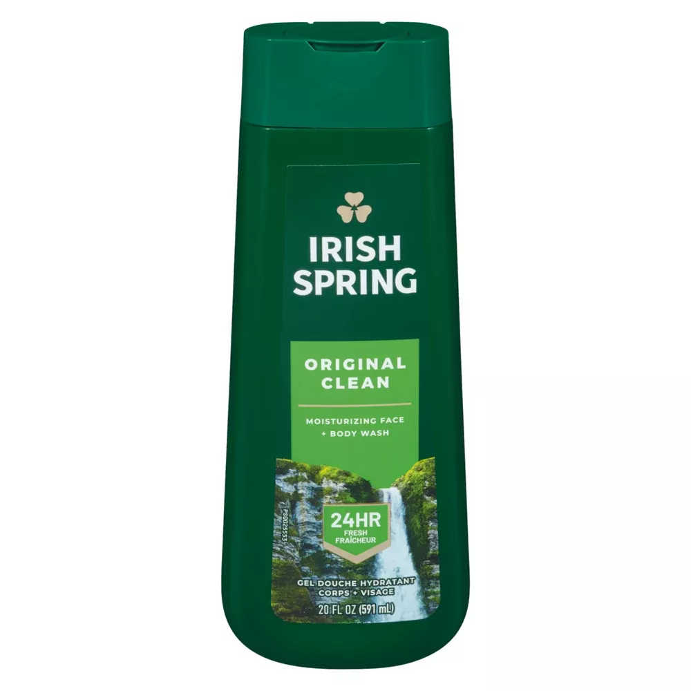 Irish Spring Original Clean Body Wash For Men – 20 Fl Oz
