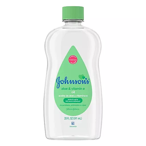 Johnson’s Baby Oil Aloe Vera And Vitamin E – 20.0 Oz