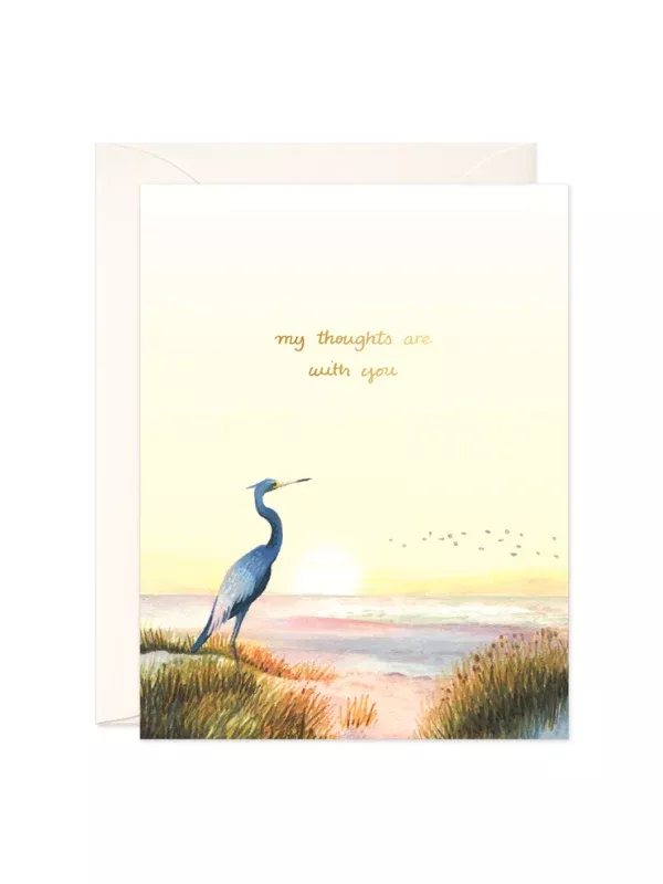 JooJoo Paper My Thoughts Are With You Card