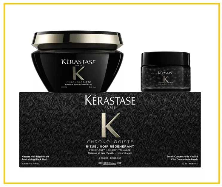 KERASTASE CHRONOLOGISTE RITUEL NOIR REGENERANT DUO SET (Mask and Serum)