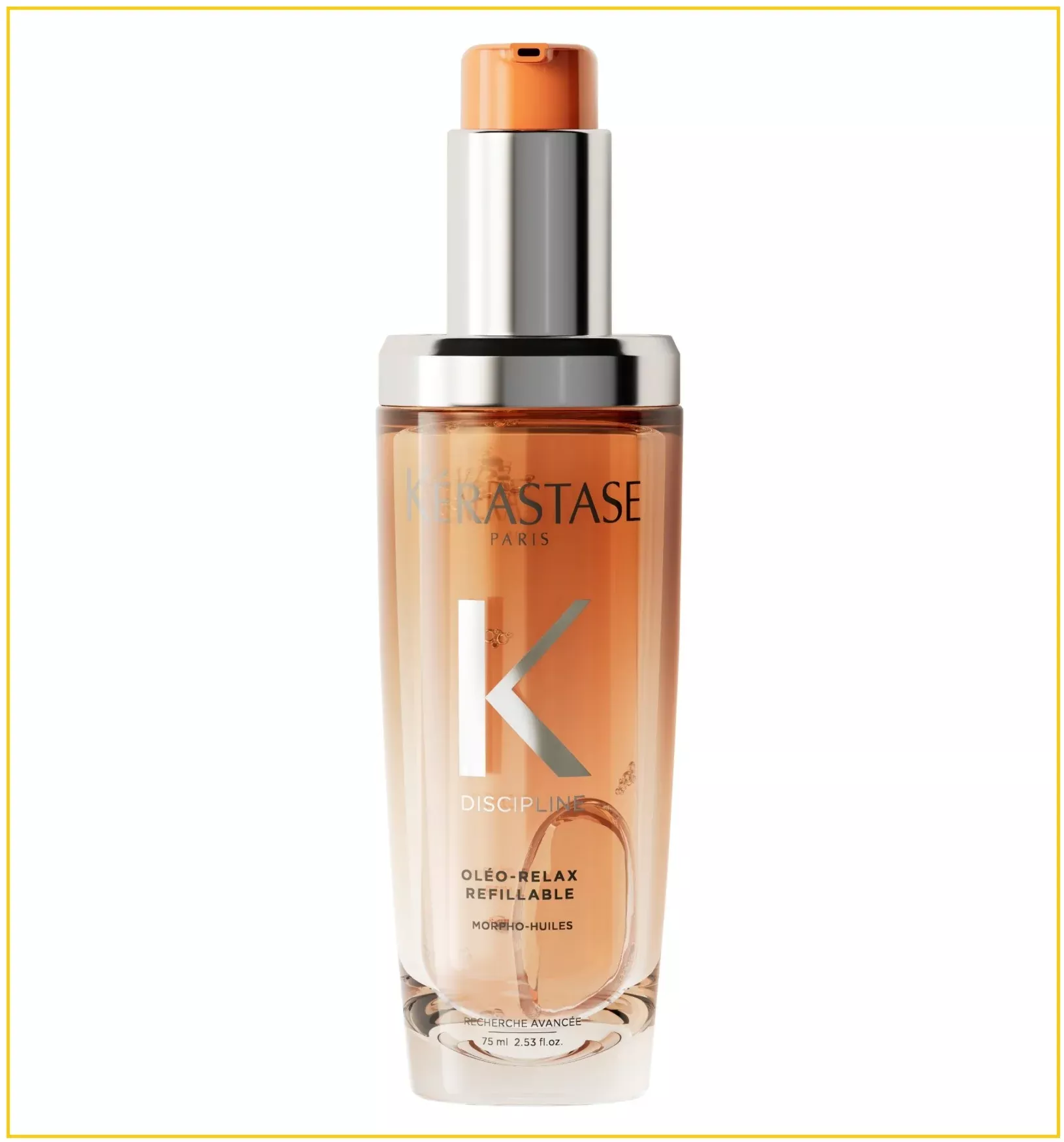 KERASTASE DISCIPLINE L’HUILE OLEO-RELAX REFILLABLE HAIR OIL 75ML