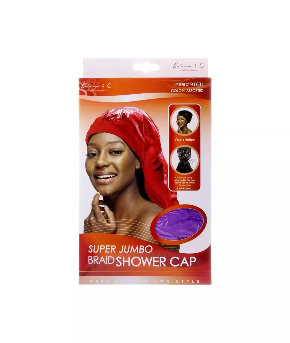 Kim & C Super Jumbo Braid Shower Cap