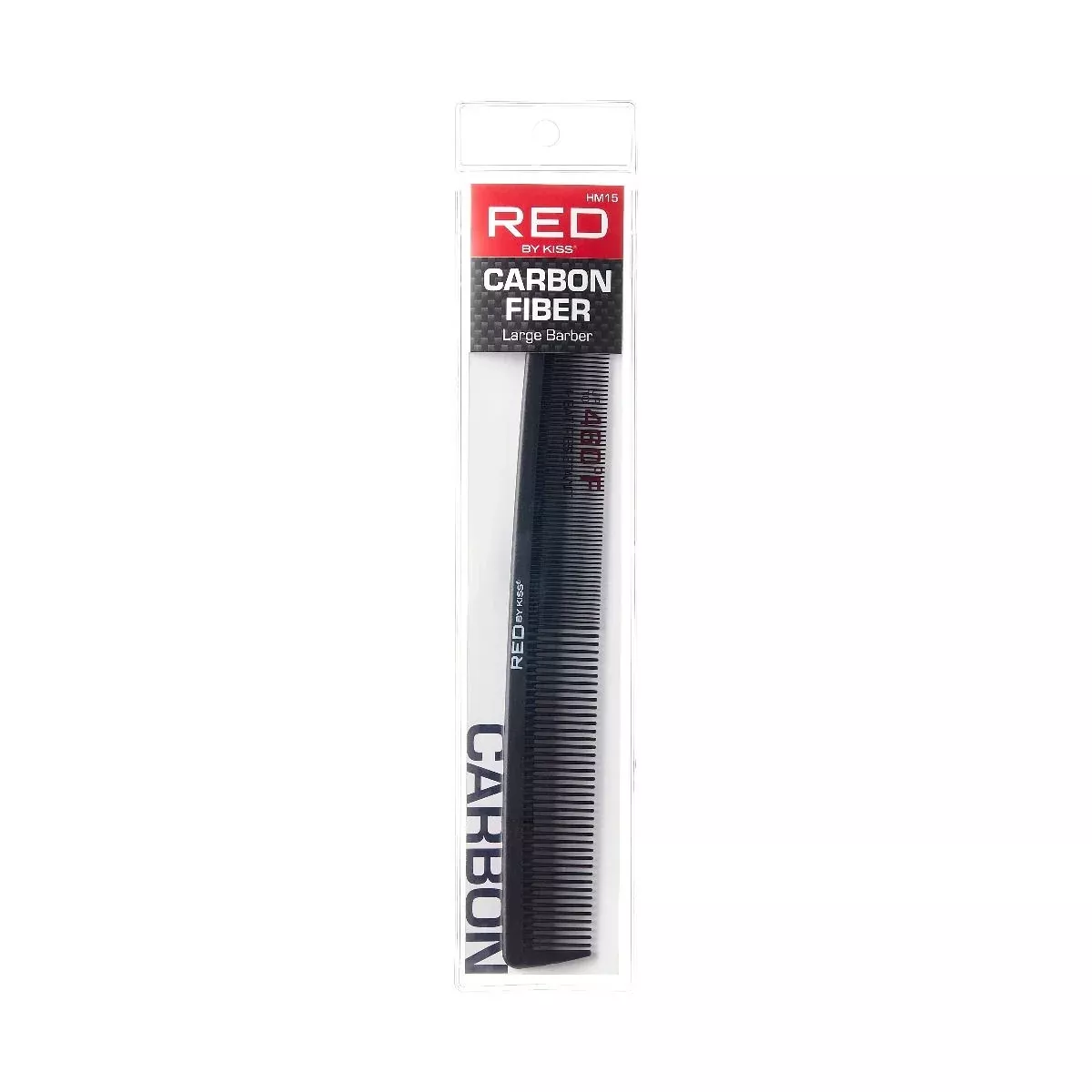 KISS - RED PROFESSIONAL CARBON LARGE BARBER CMB