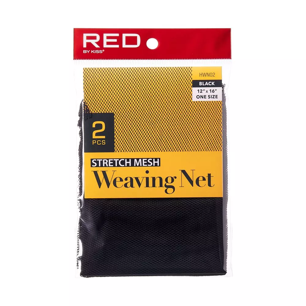 KISS – RED STRETCH WEAVING NET BLACK