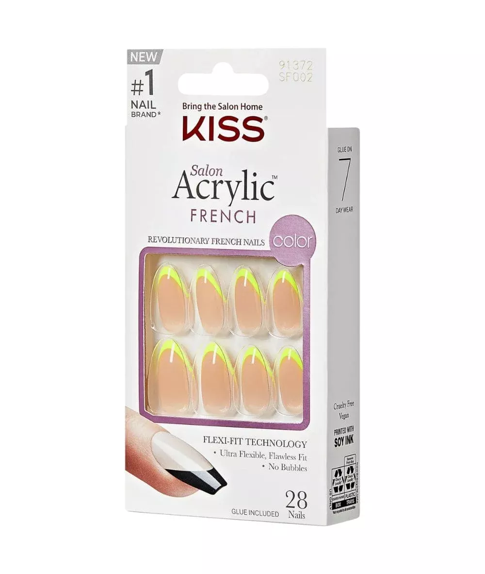 Kiss Salon Acrylic French Color