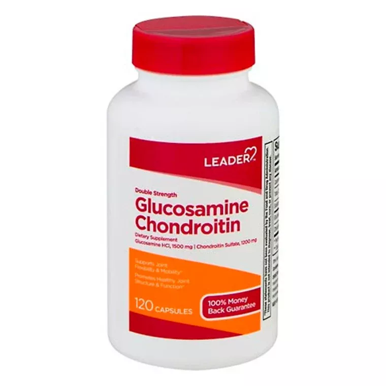 Leader Glucosamine Chondroitin – Double Strength – 120 Capsules