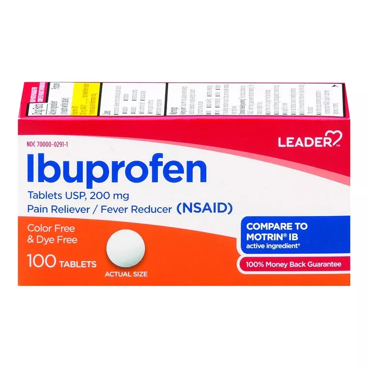 LEADER™ Ibuprofen 200 mg Tablet, 100 EA