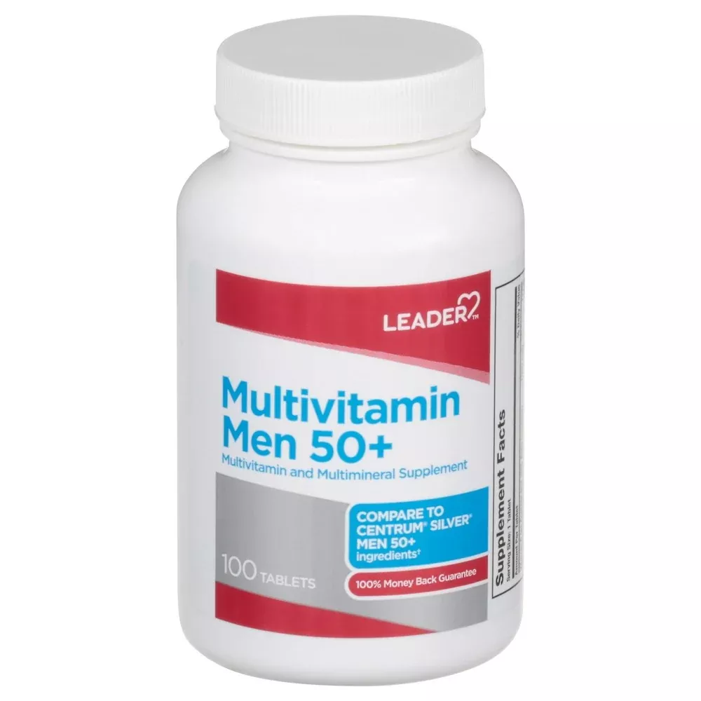Leader™ Men’s 50+ Multivitamin & Multimineral